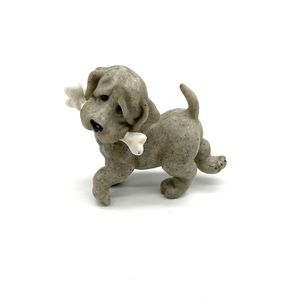 Quarry Critters Dog With Bone Pirate collectible